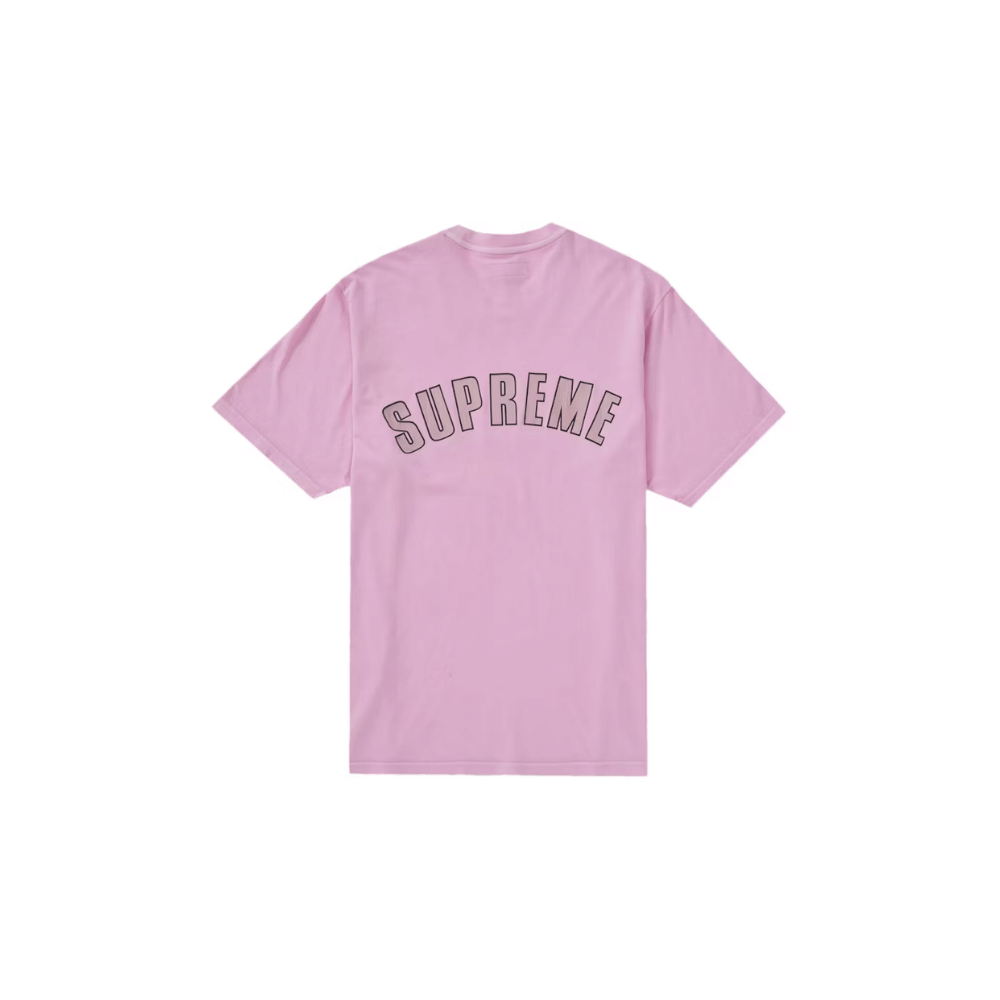 Camiseta Supreme Cracked Arc S/S Pink foto 1