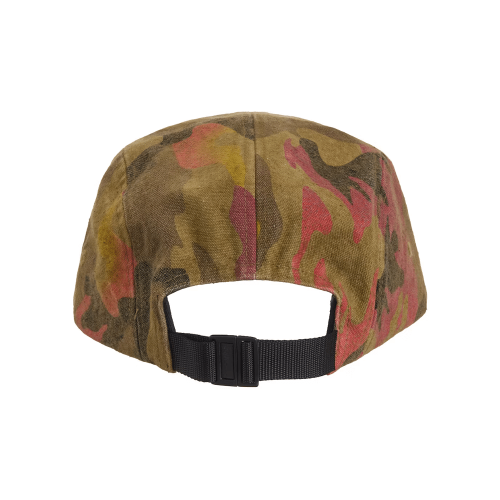 Boné Supreme Washed Canvas Camp Tan Camo foto 1