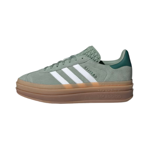 adidas Gazelle Bold Silver Green