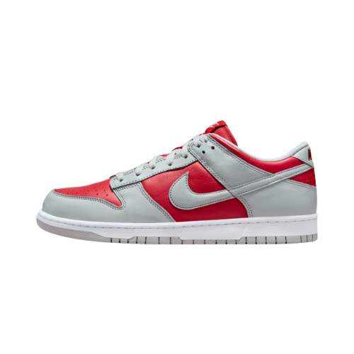 Nike Dunk Low Varsity Red and Silver