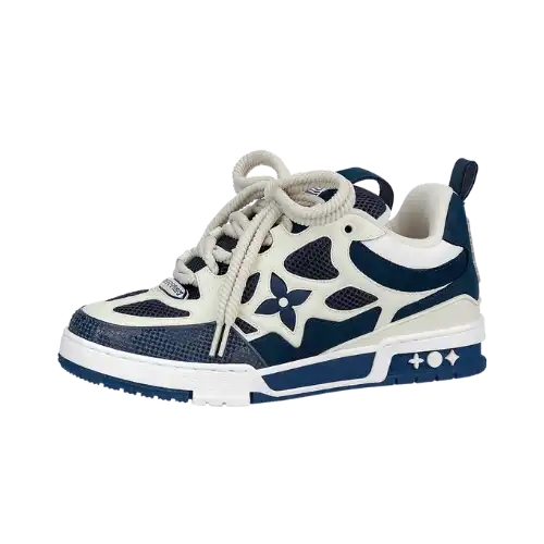Louis Vuitton LV Skate Sneaker Marine White – Tenisshop.la