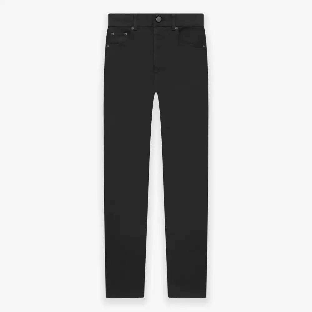 Calça Fear of God Essentials 5 Pocket Jean Black - Droper