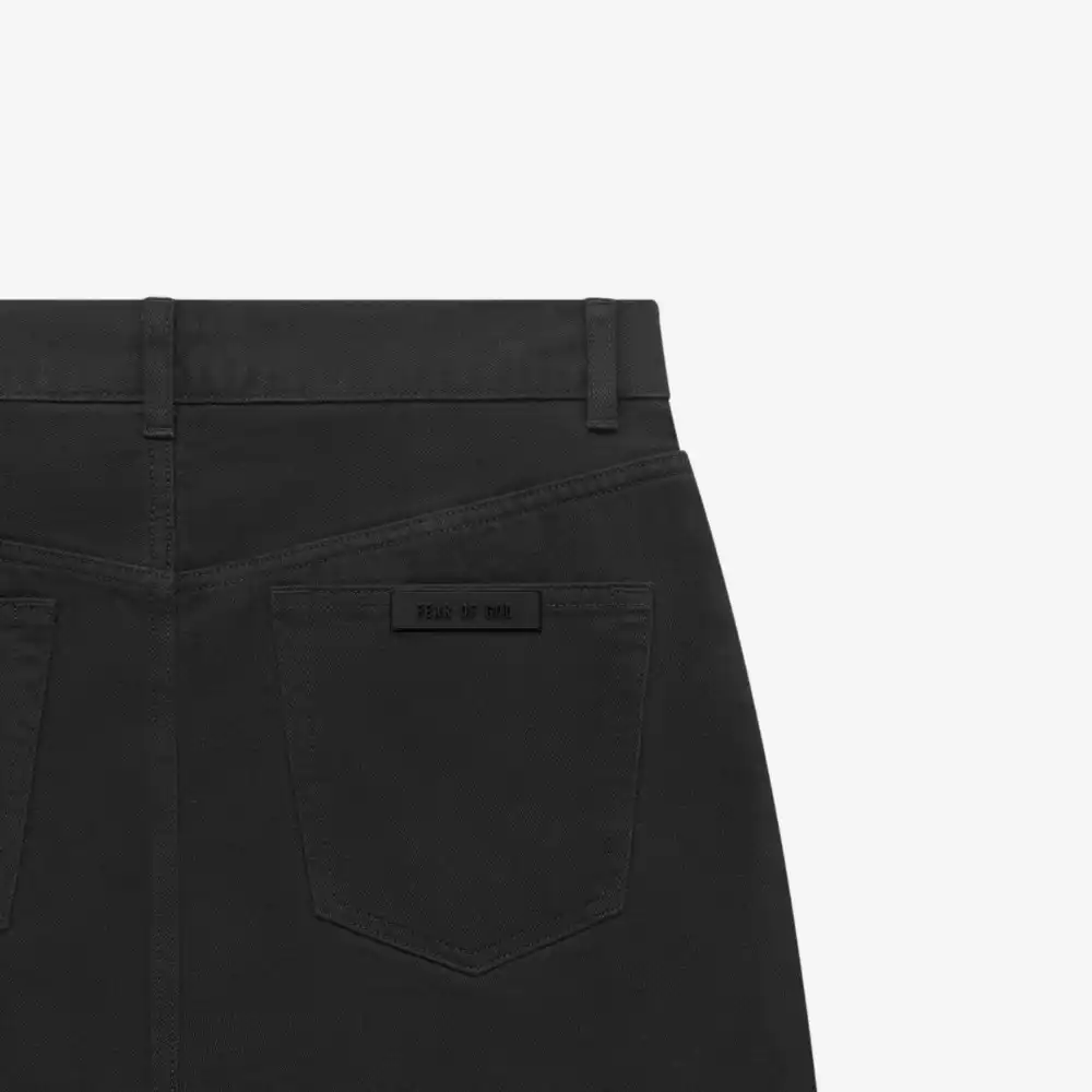 Calça Fear of God Essentials 5 Pocket Jean Black - Droper