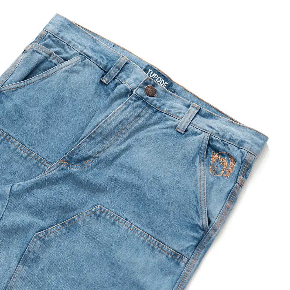 Calça TUPODE Carpinteiro Double Knee Jeans Washed foto 2
