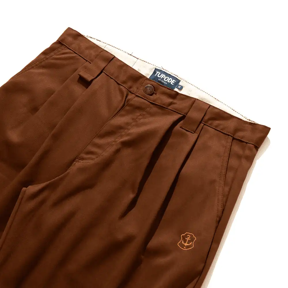 Calça TUPODE Chino 994 Marrom foto 2
