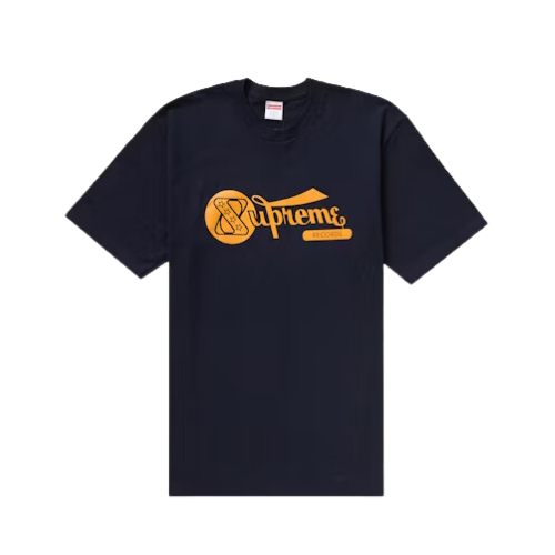 Camiseta Supreme Records Navy