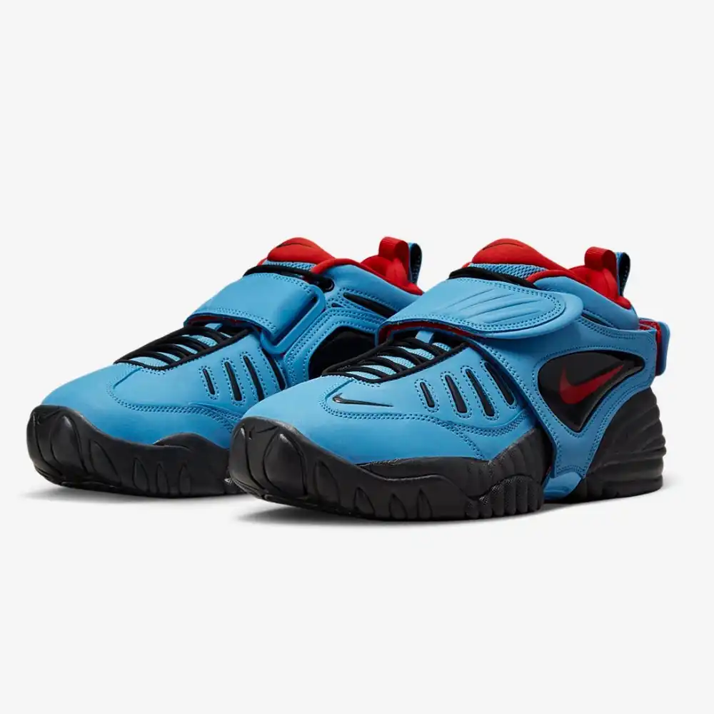 Ambush x Nike Air Adjust Force Uni Blue and Habanero Red