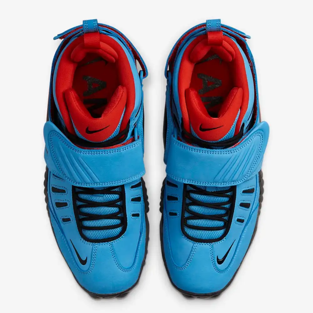Ambush x Nike Air Adjust Force Uni Blue and Habanero Red - Droper