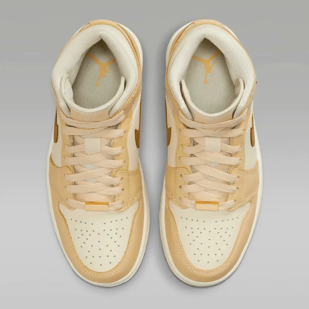 Air Jordan 1 Mid SE Pale Vanilla Coconut Milk foto 2
