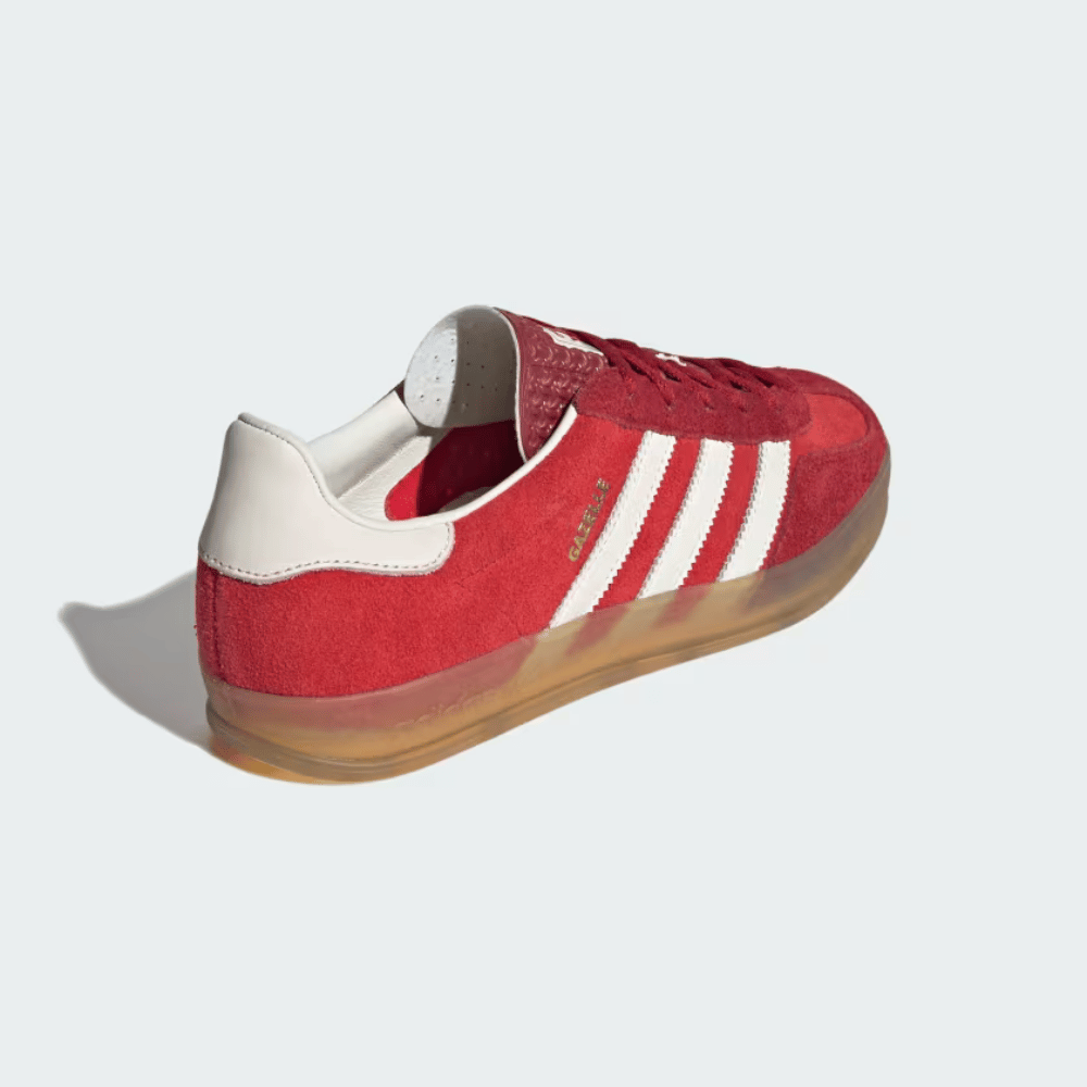 adidas Gazelle Indoor Active Maroon Off White foto 4