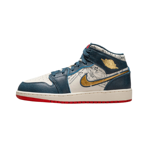 Air Jordan 1 Mid SE GS Take Flight
