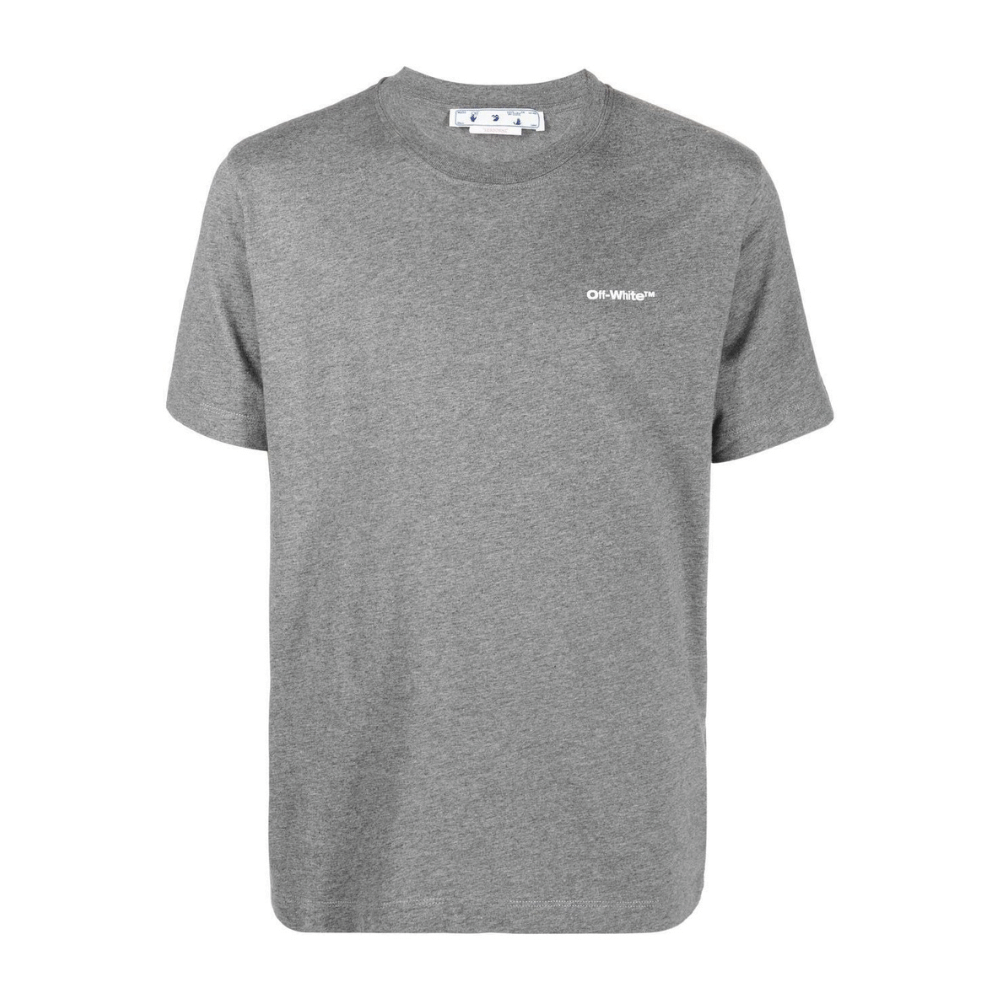 Camiseta Off-White Diag Melange Grey
