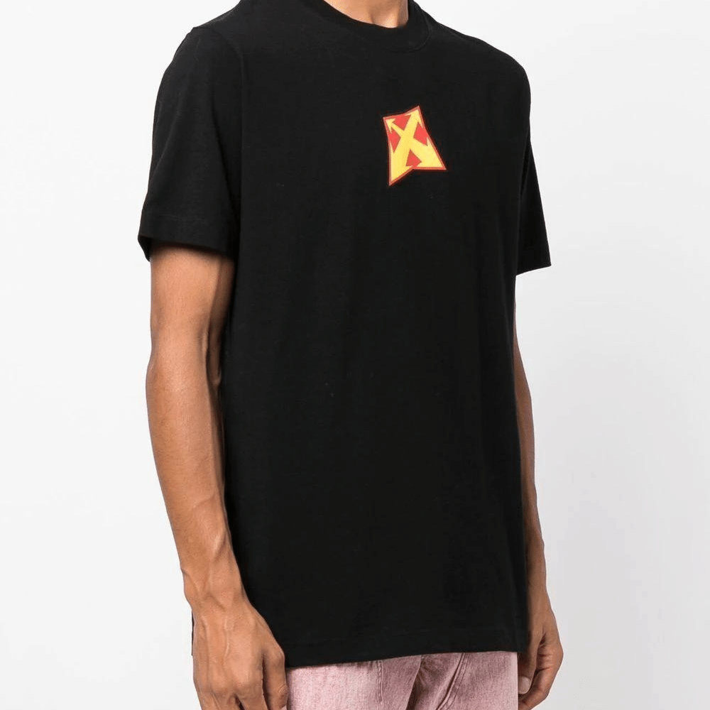 Camiseta Off-White Thunder Stable Skate Black foto 1