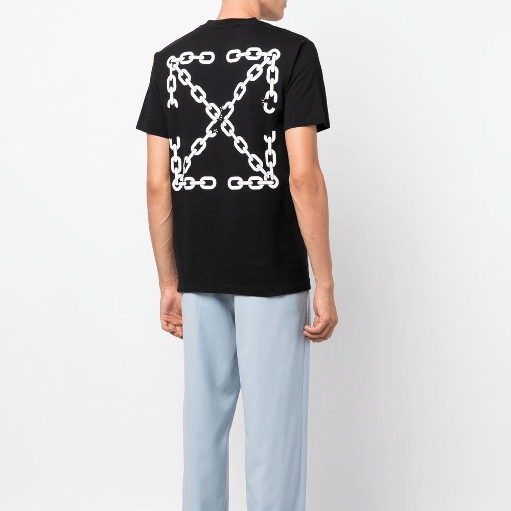 Camiseta Off-White Printed Black