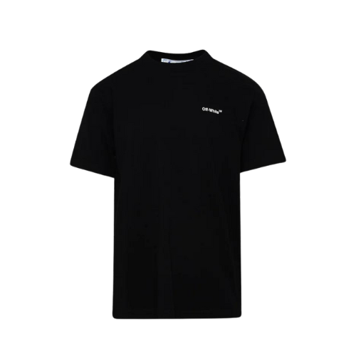 Camiseta Off-White Bricks Slim Short Sleeve Black White