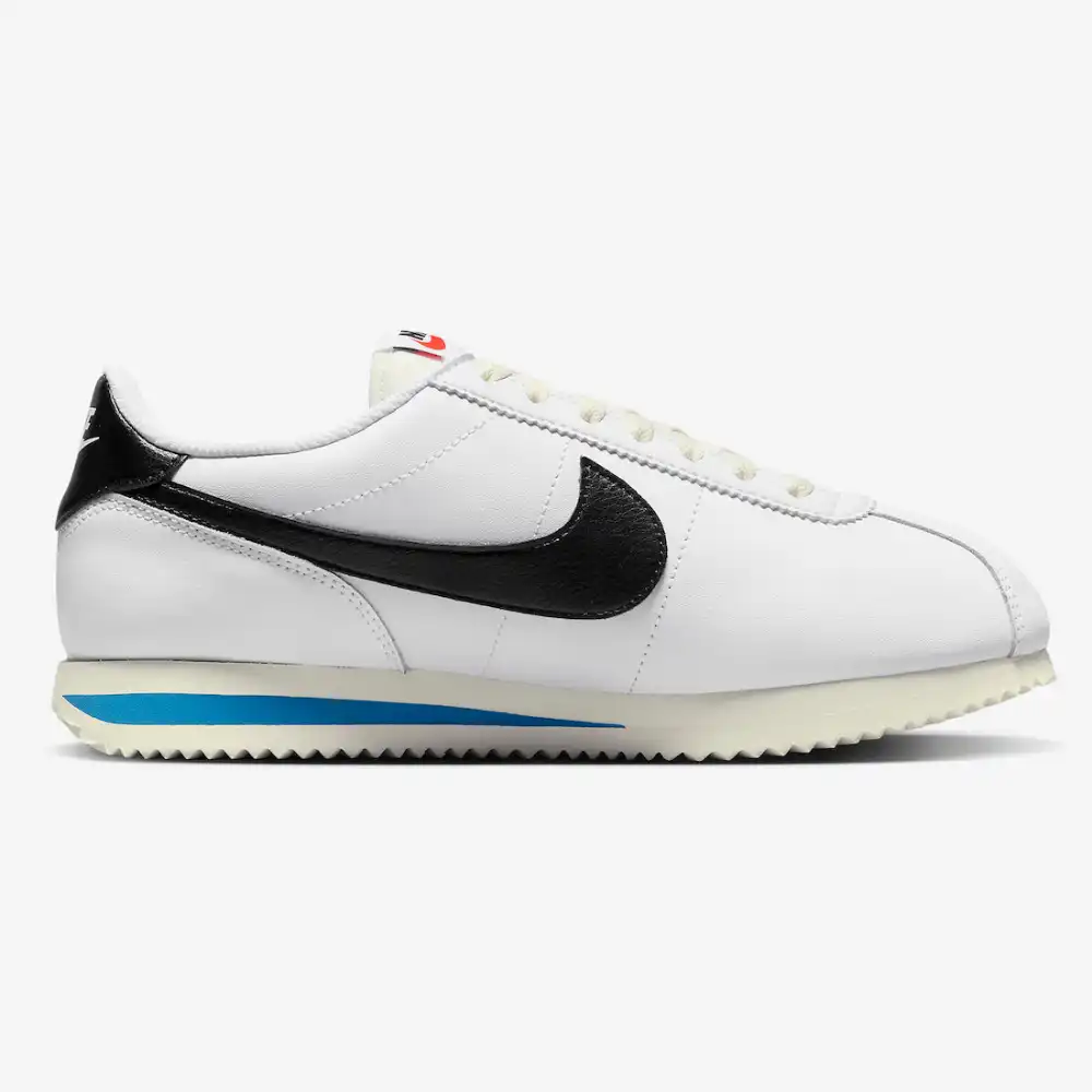 Nike Cortez White and Black - Droper