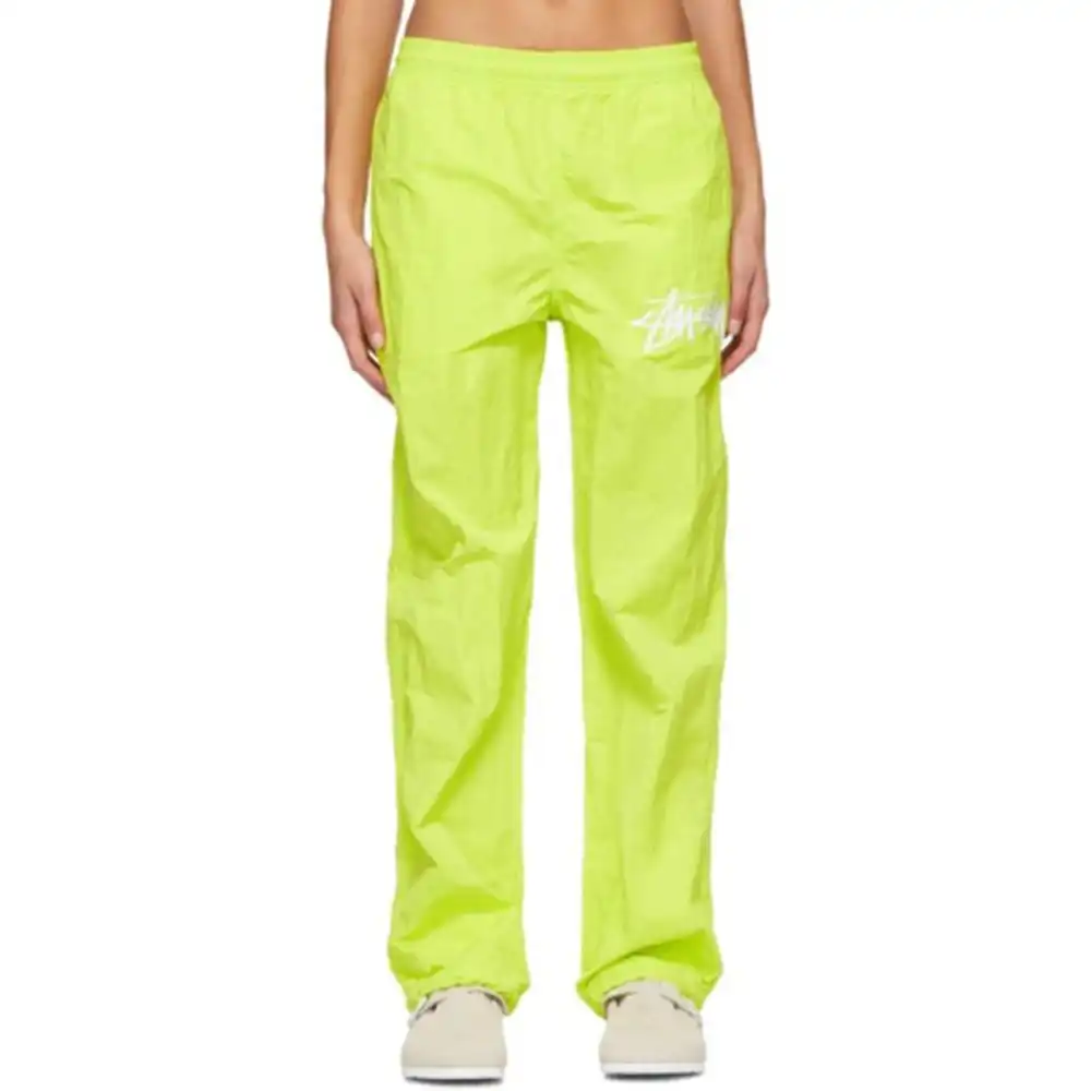 Stussy x Nike Calça Beach Bright Cactus - Droper