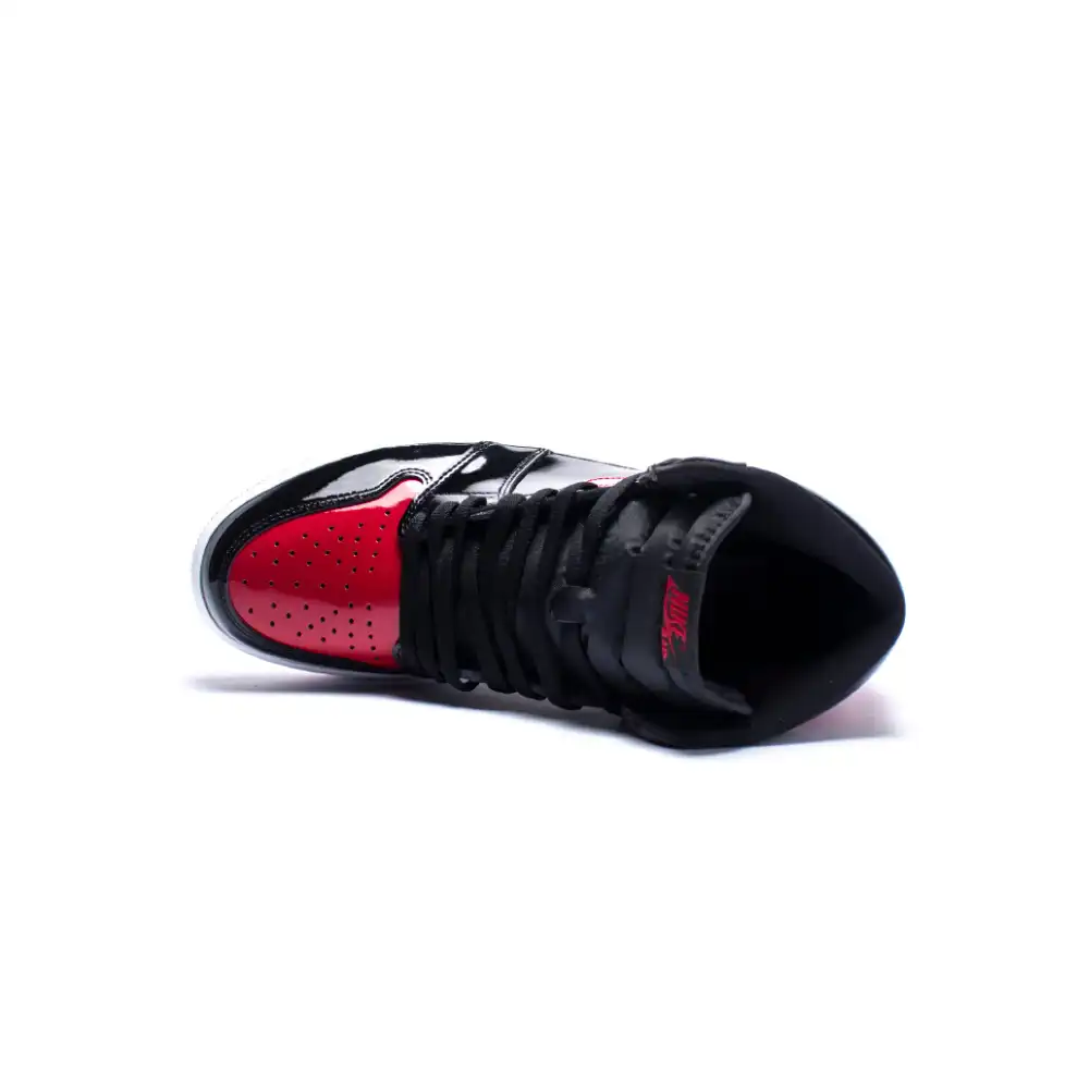 Air Jordan 1 High GS Patent Bred - Droper