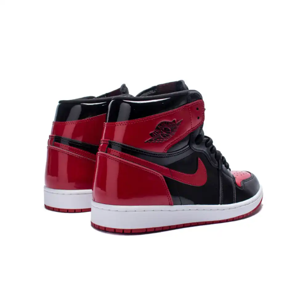 Air Jordan 1 High GS Patent Bred - Droper