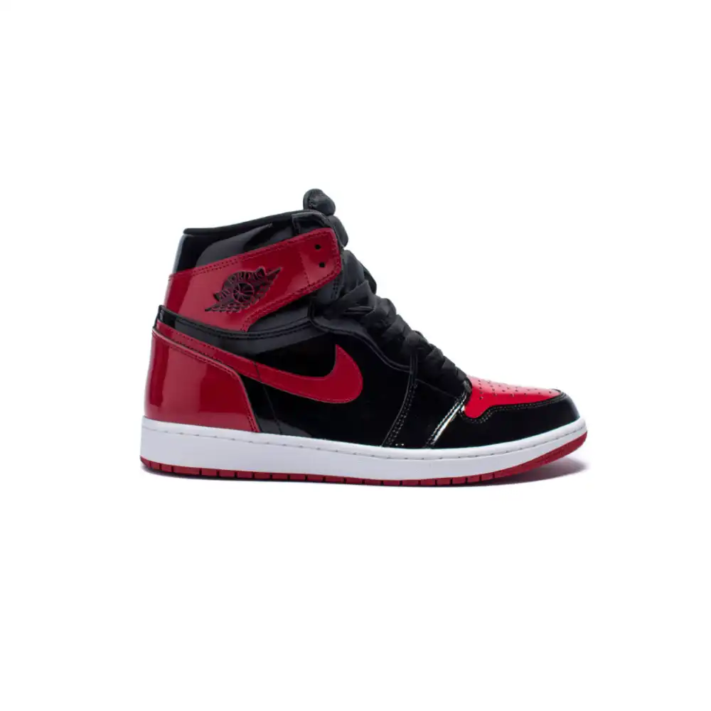 Air Jordan 1 High GS Patent Bred foto 1