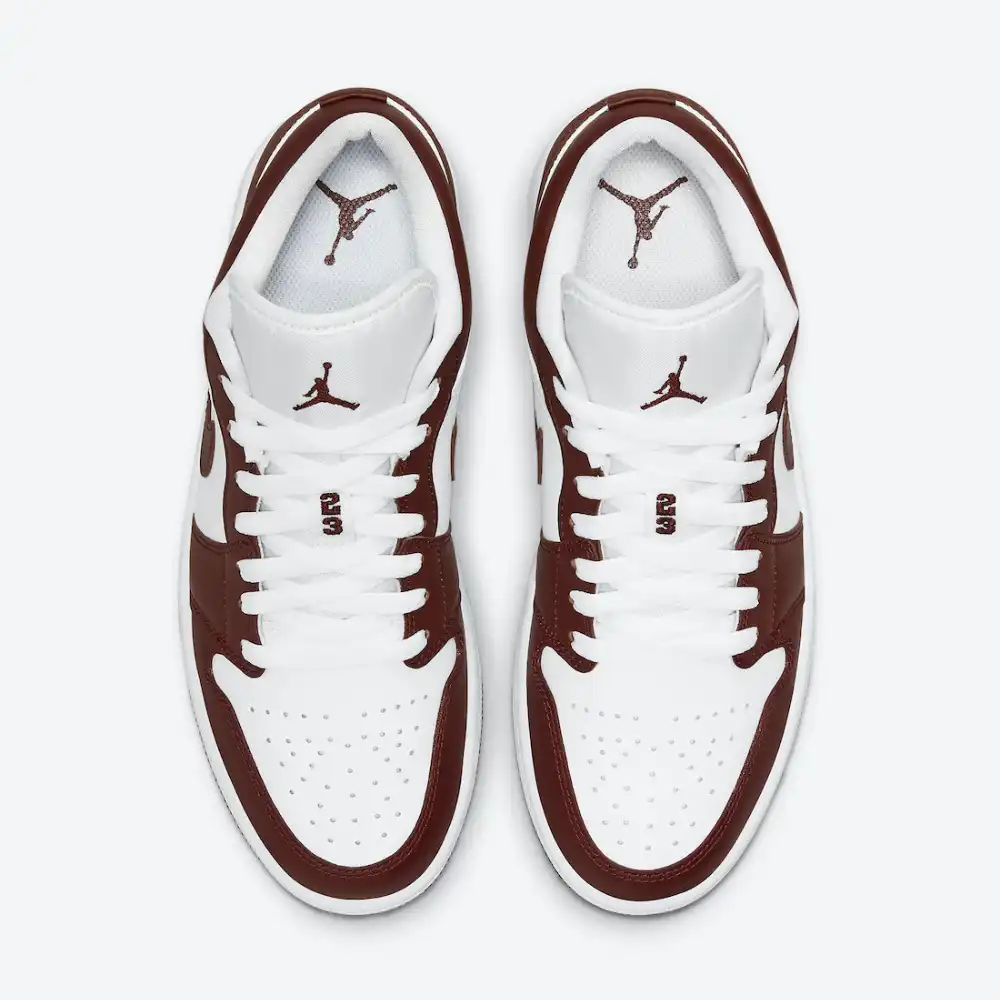 Air Jordan 1 Low Team Red Eclipse foto 2