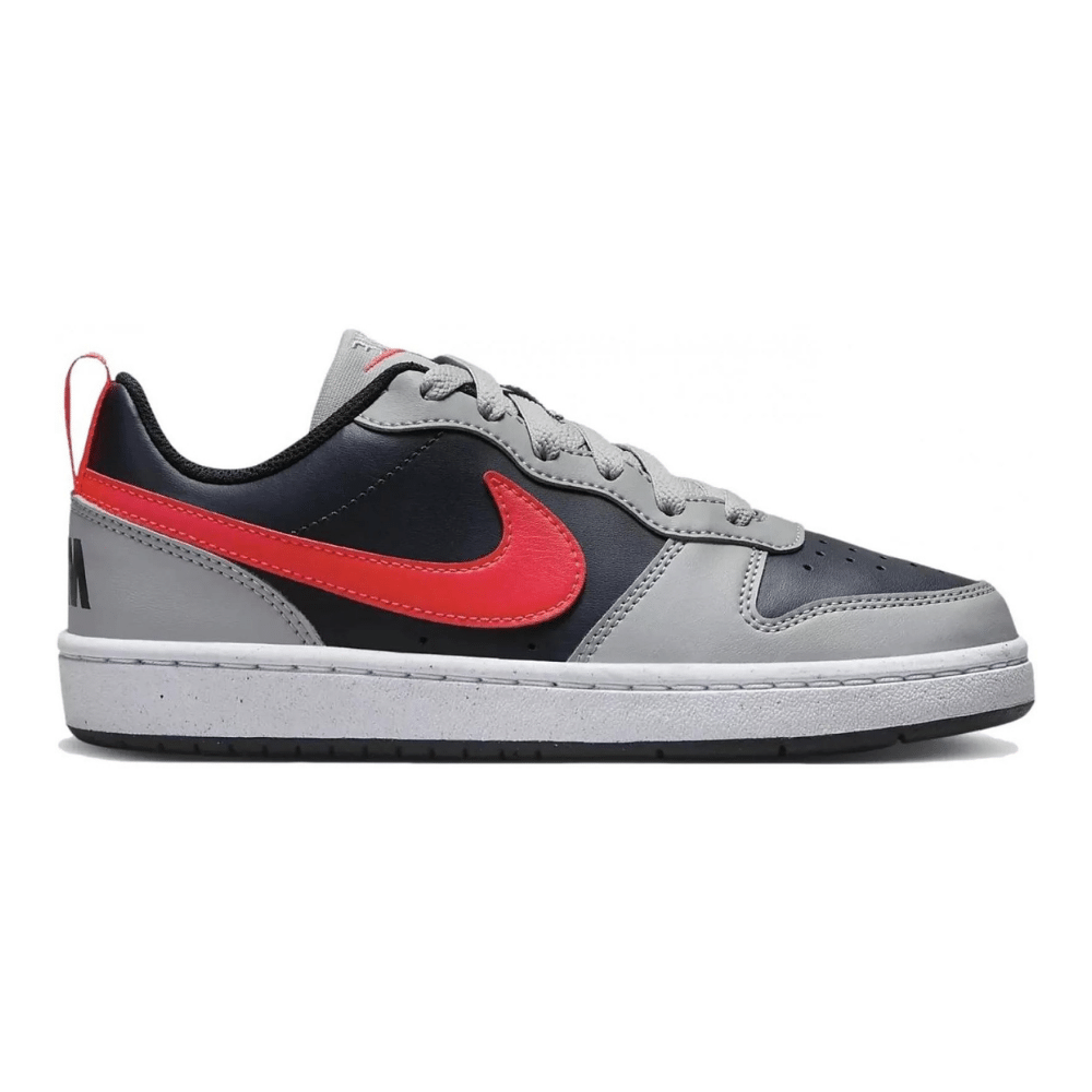 Nike Court Borough Low 2 GS Grey Black Red foto 1