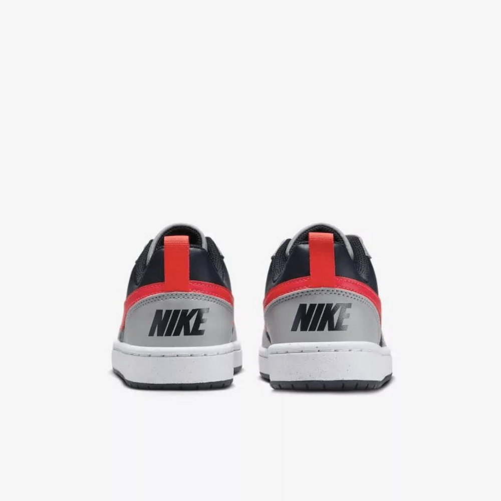 Nike Court Borough Low 2 GS Grey Black Red foto 3