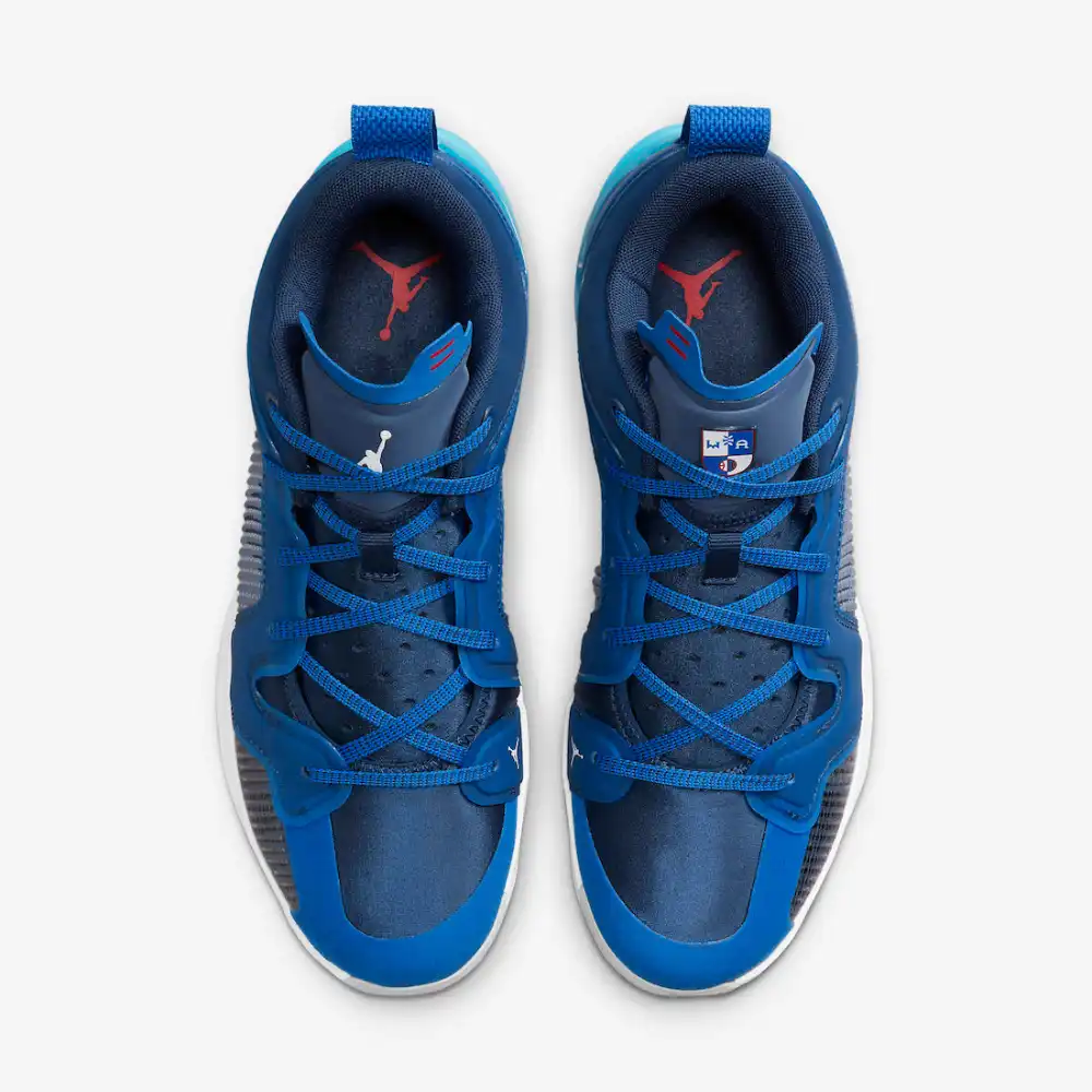 Air Jordan 37 Low Military Blue foto 2