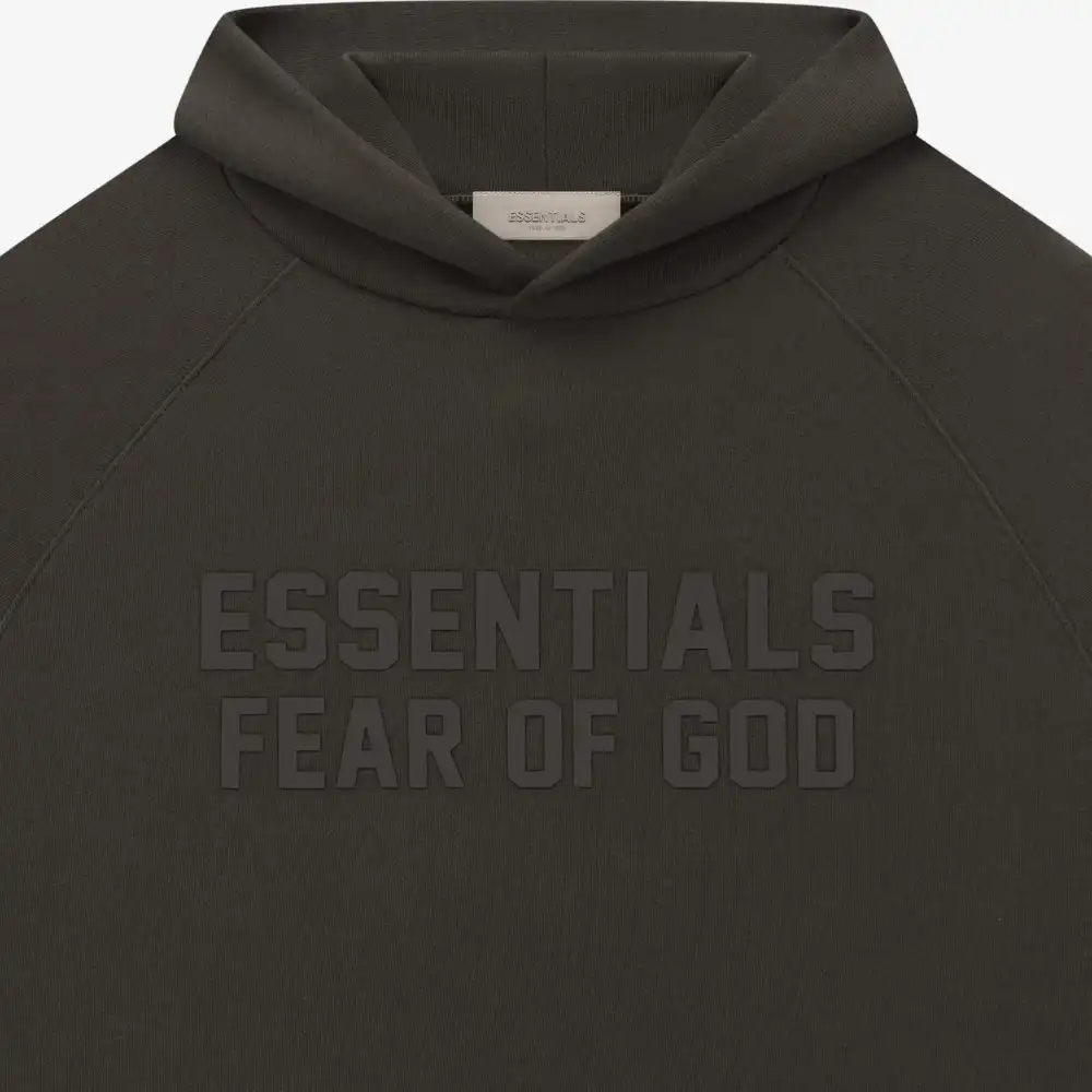 Moletom Fear of God Essentials Off-Black foto 2