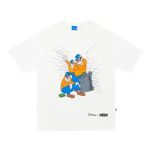 Disney x High Company Tee Run BBC White