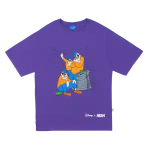 Disney x High Company Tee Run BBC Purple