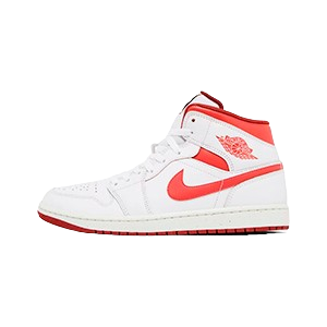 Air Jordan 1 Mid SE 'White Dune Red'