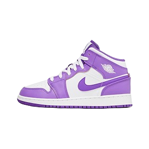 Air Jordan 1 Mid Purple Venom (GS)