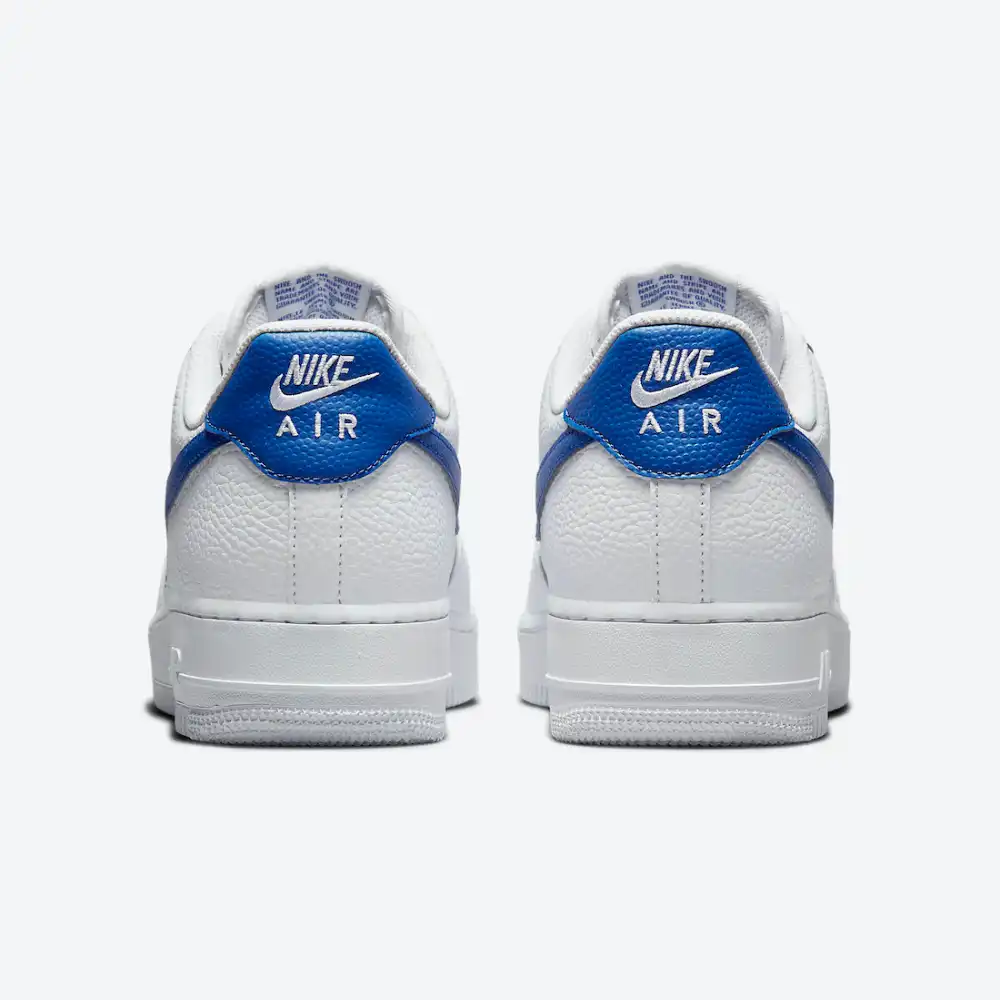 White royal blue air best sale force ones