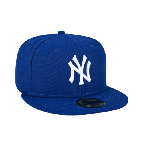 Aimé Leon Dore x New Era Boné Yankees Melton Wool Fitted Navy - Droper