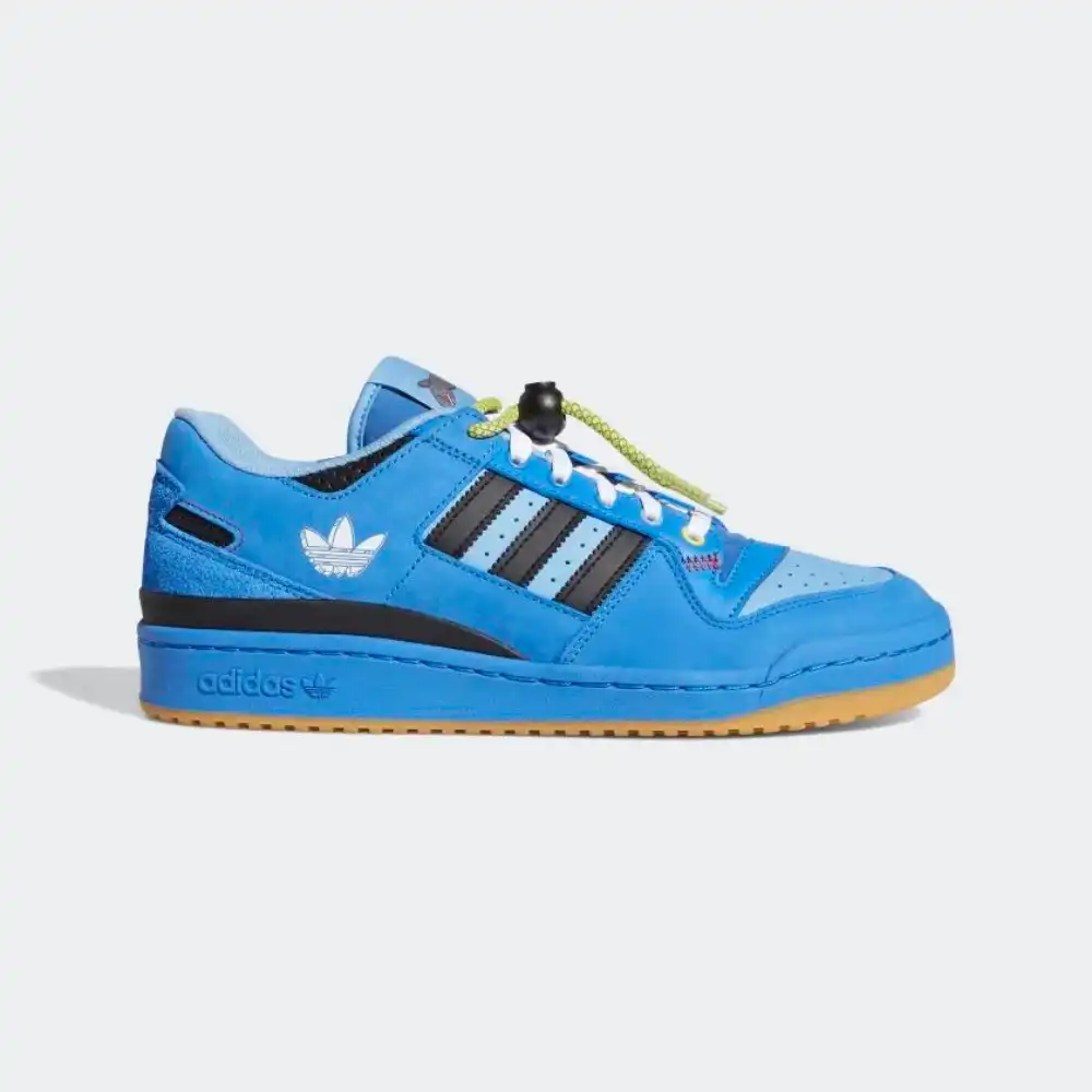 Hebru Brantley x adidas Forum Low Light Blue foto 1
