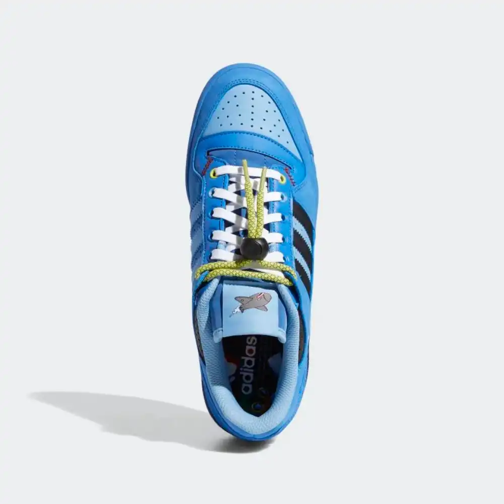 Hebru Brantley x adidas Forum Low Light Blue foto 2