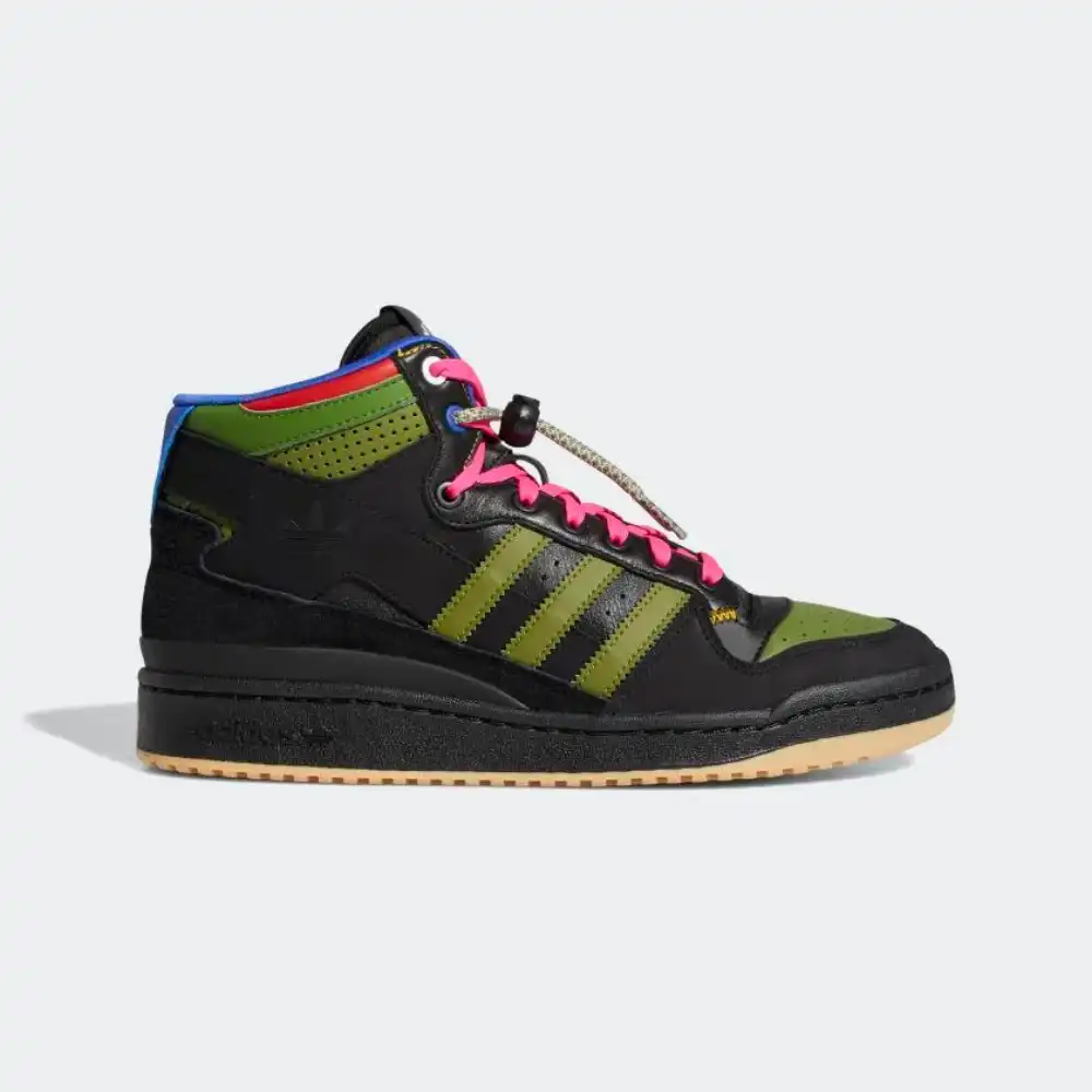 Hebru Brantley x adidas Forum Mid Frogboy - Droper