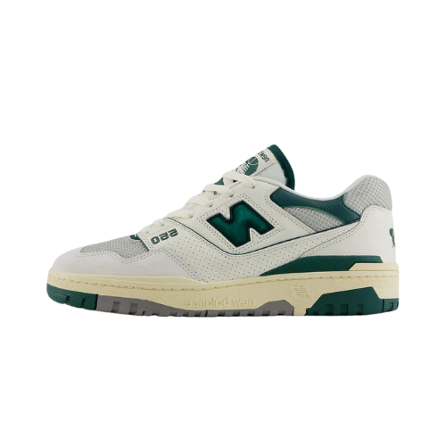 New Balance 550 Sea Salt Hunter Green