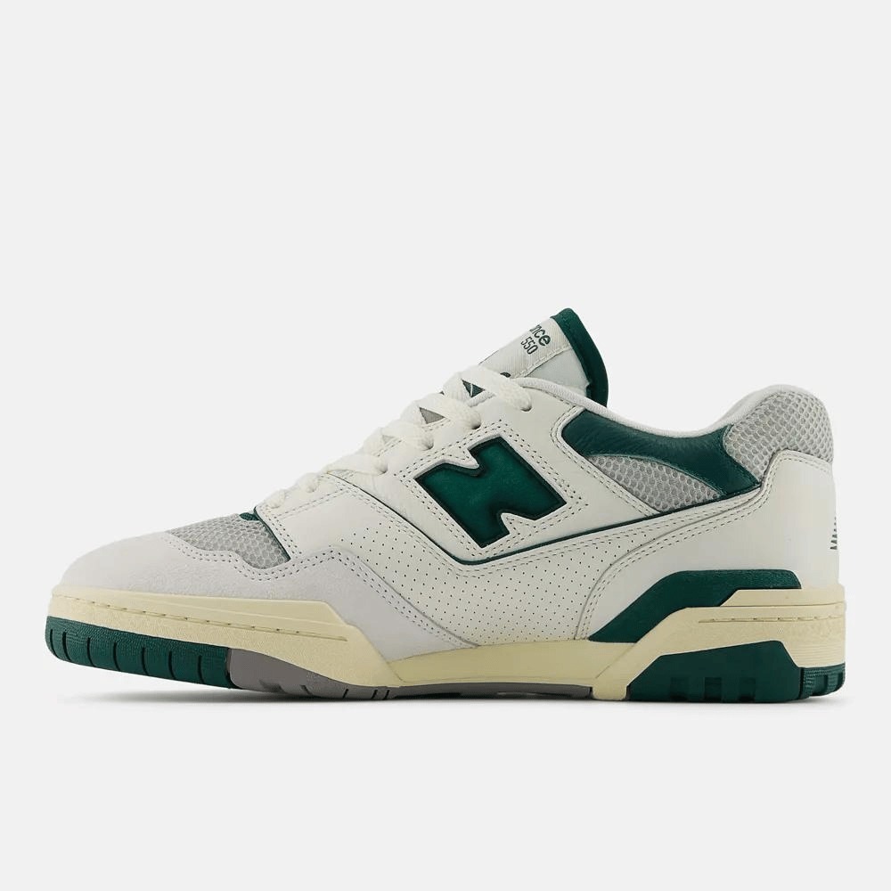 New Balance 550 Sea Salt Hunter Green foto 3