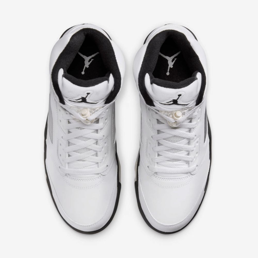 Air Jordan 5 White and Black foto 5