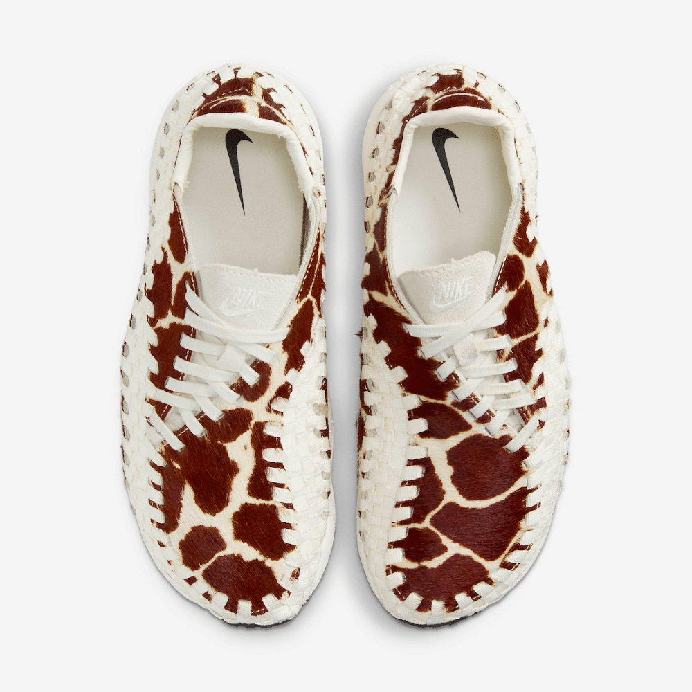 Nike Air Footscape Woven Natural and Brown - Droper