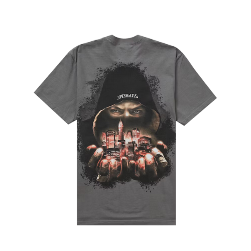 Camiseta Supreme Fighter Charcoal