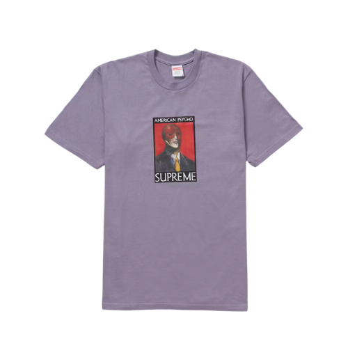 Camiseta Supreme American Psycho Purple