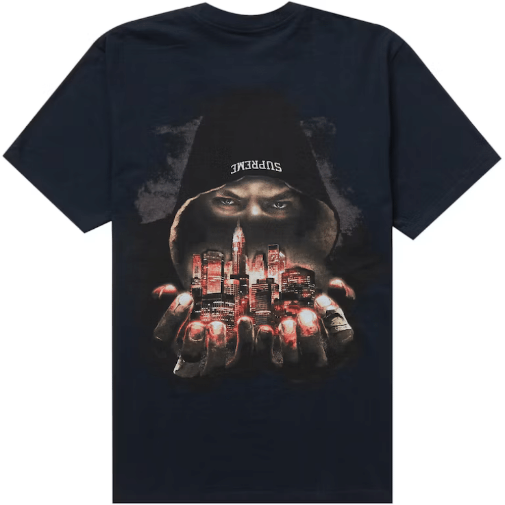 Camiseta Supreme Fighter Navy foto 1