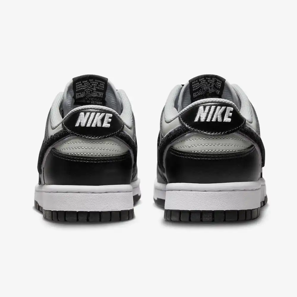 Nike Dunk Low Chenille Black Grey - Droper