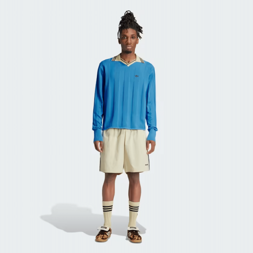 Wales Bonner x adidas Camiseta Manga Longa Knit Football Lucky