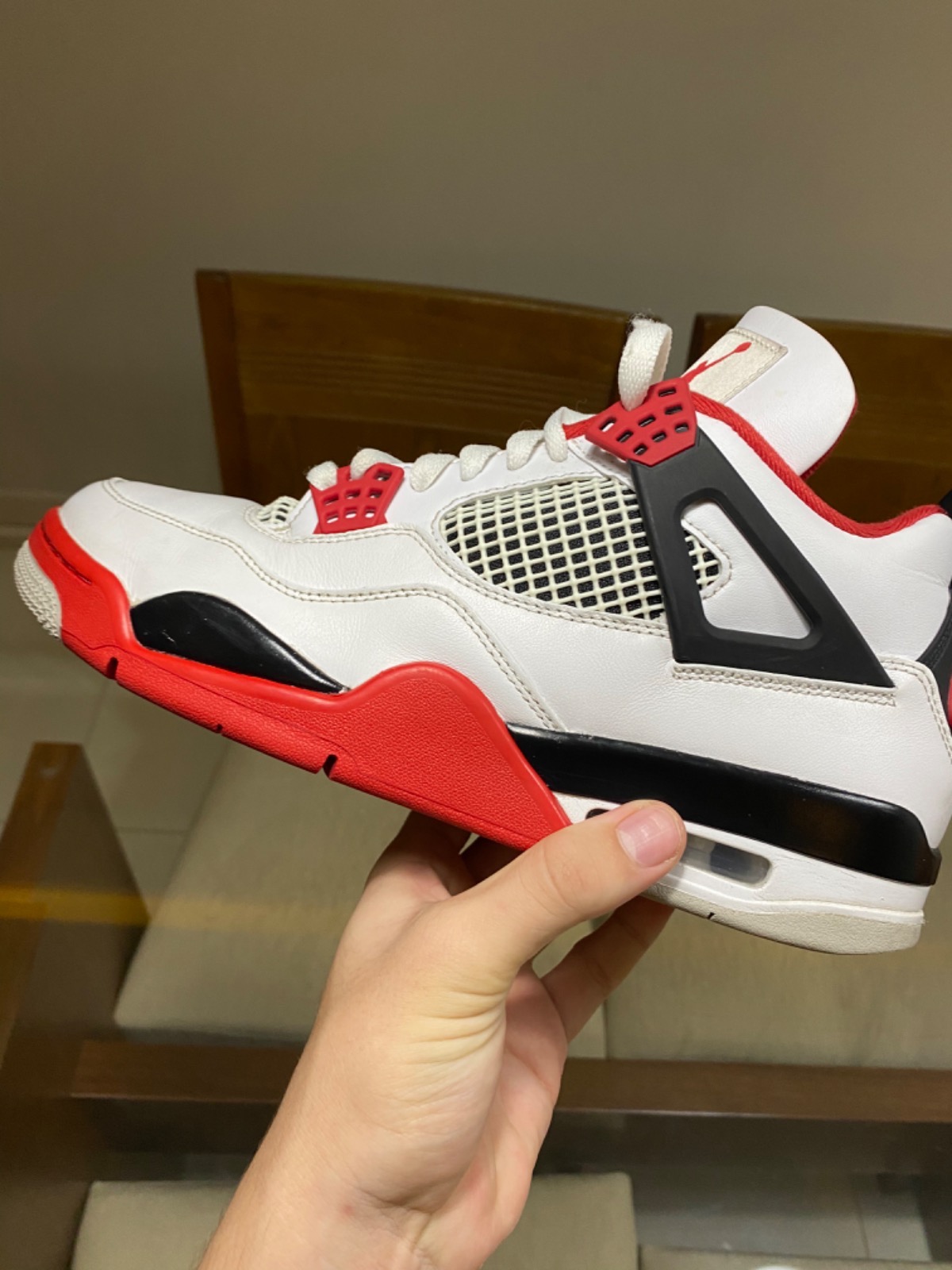 nike air jordan 4 fire red