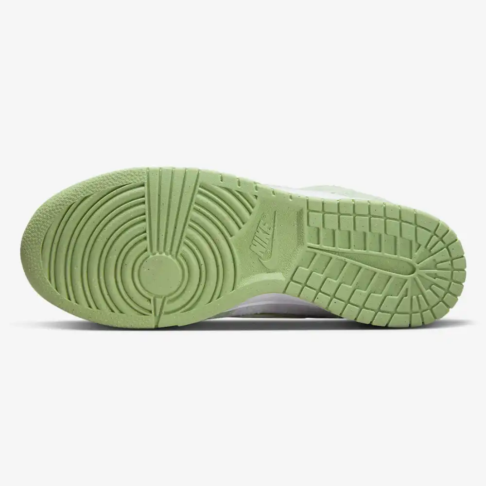 nike dunk low se fleece pack honeydew