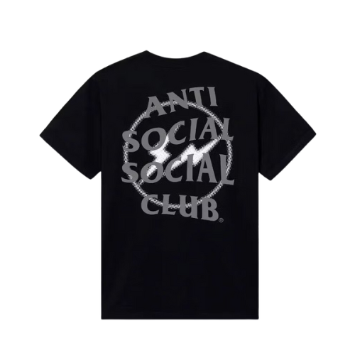 Fragment x Anti Social Social Club Camiseta Half Tone Black Gray